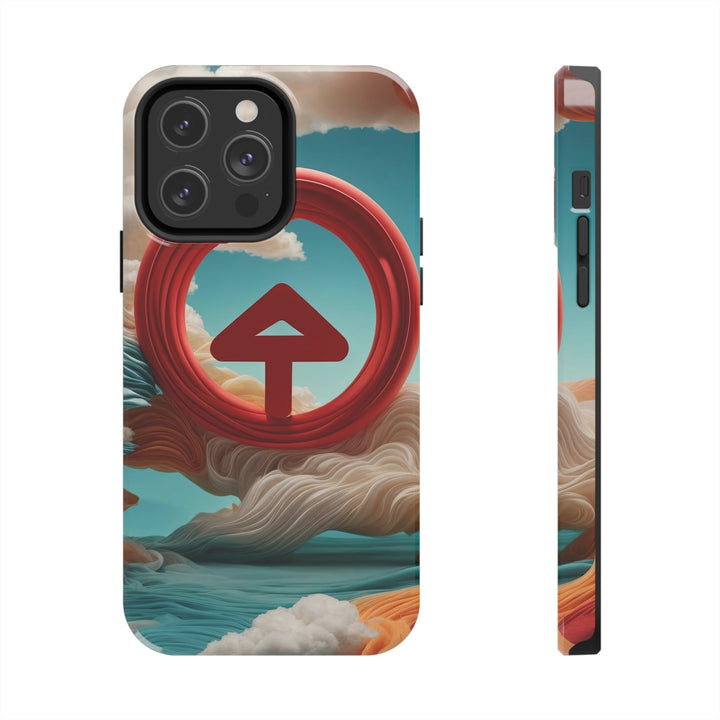 Surreal Directional Ascend - Tough Phone Case - Phone Case - g(0D·IO) - iPhone 14 Pro Max - -