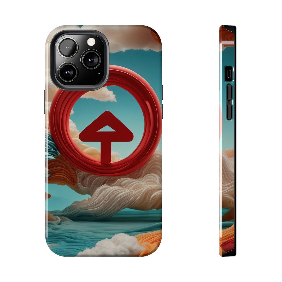 Surreal Directional Ascend - Tough Phone Case - Phone Case - g(0D·IO) - iPhone 13 Pro Max - -