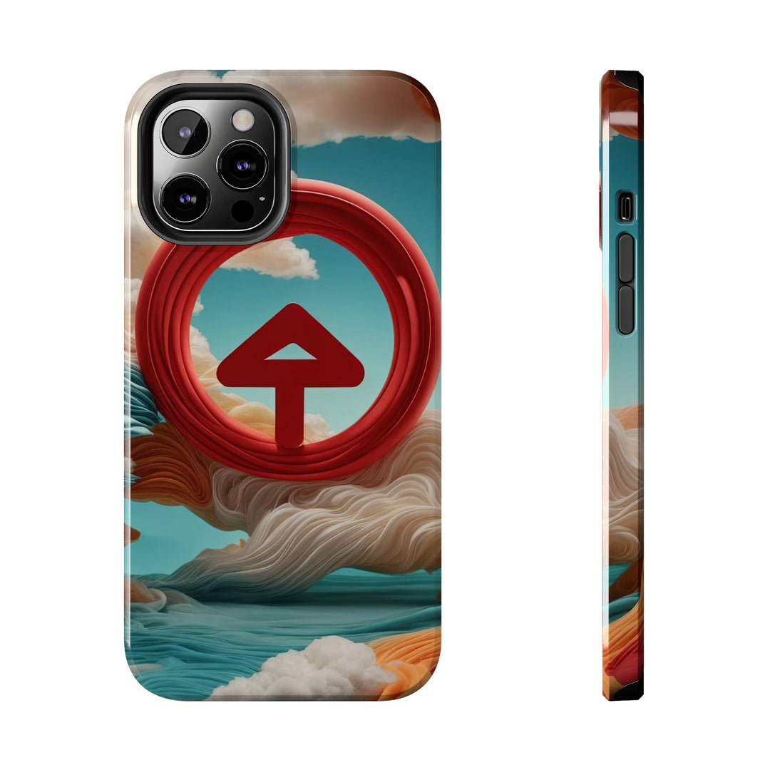 Surreal Directional Ascend - Tough Phone Case - Phone Case - g(0D·IO) - iPhone 12 Pro Max - -