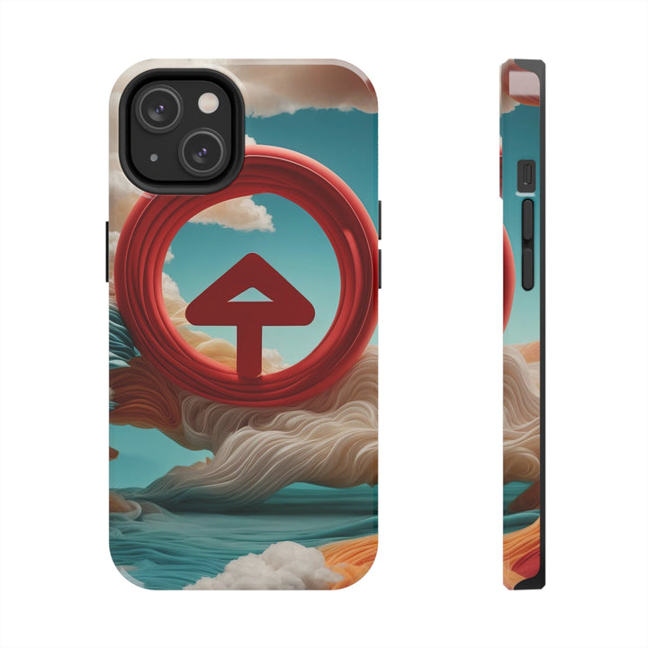 Surreal Directional Ascend - Tough Phone Case - Phone Case - g(0D·IO) - iPhone 14 - -