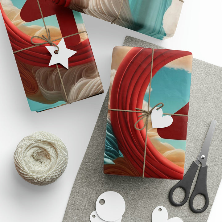 Surreal Directional Ascend - Wrapping Paper - Home Decor - g(0D·IO) - 30'' x 72'' - Matte -