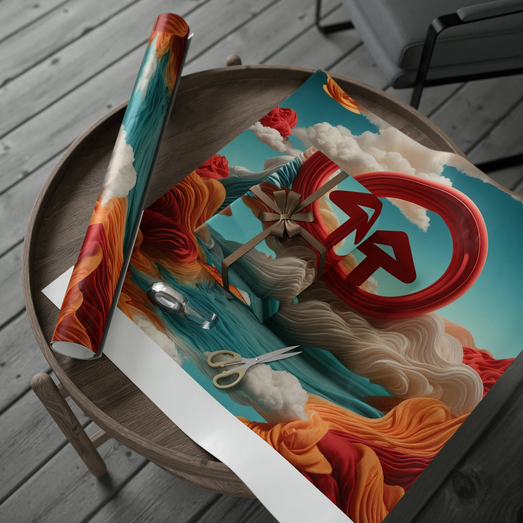 Surreal Directional Ascend - Wrapping Paper - Home Decor - g(0D·IO) - 30'' x 72'' - Matte -