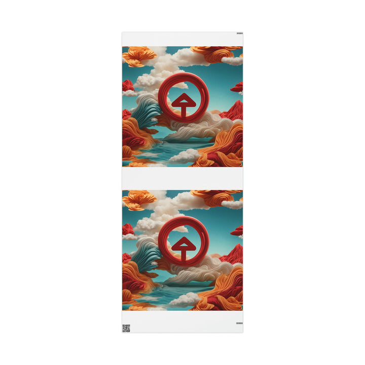 Surreal Directional Ascend - Wrapping Paper - Home Decor - g(0D·IO) - 30'' x 72'' - Matte -