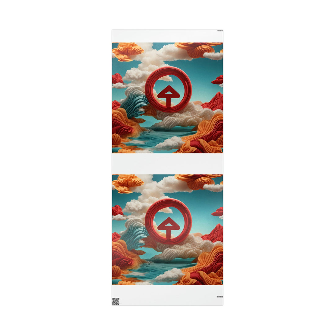 Surreal Directional Ascend - Wrapping Paper - Home Decor - g(0D·IO) - 30'' x 72'' - Glossy -