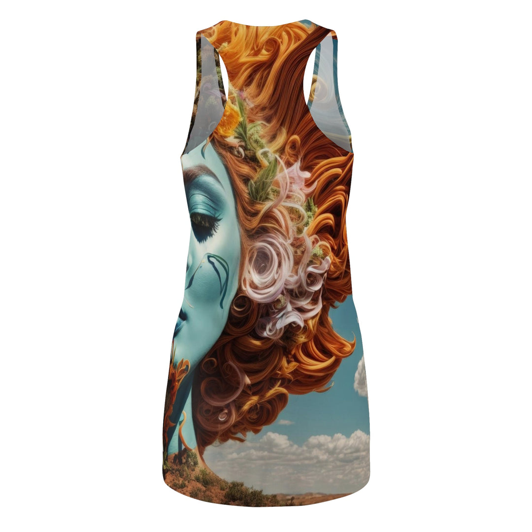 Surreal Floral Essence - Racerback Dress - All Over Prints - g(0D·IO) - XS - -