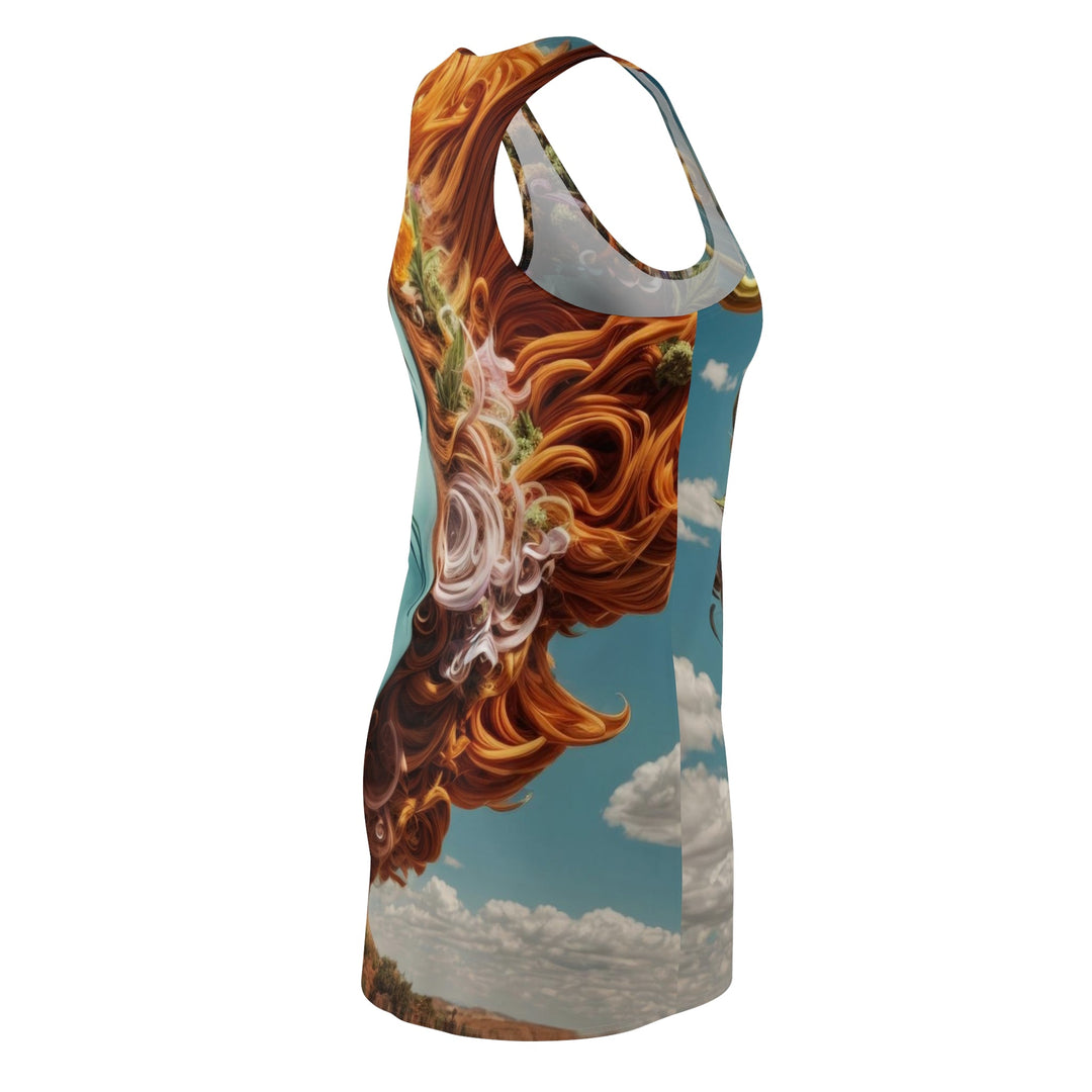 Surreal Floral Essence - Racerback Dress - All Over Prints - g(0D·IO) - XS - -