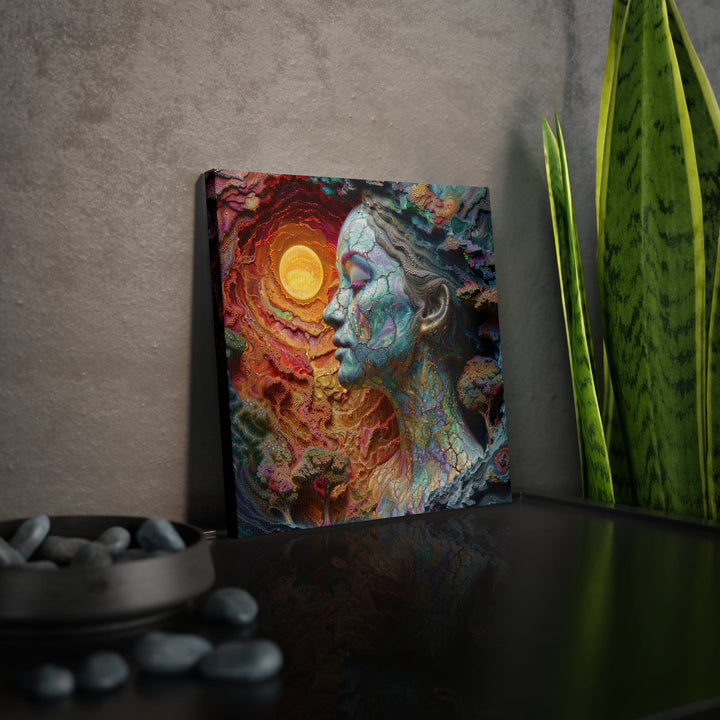 Surreal Nature Portrait - Canvas Photo Tile - Canvas - g(0D·IO) - 8" x 8" (Square) - 0.5" -