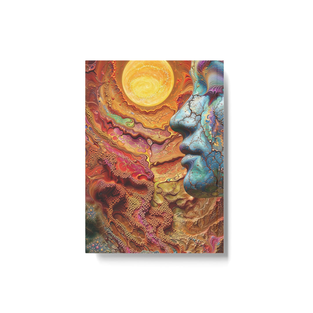 Surreal Nature Portrait - Hard Backed Journal - Paper products - g(0D·IO) - Graph - A5 - White