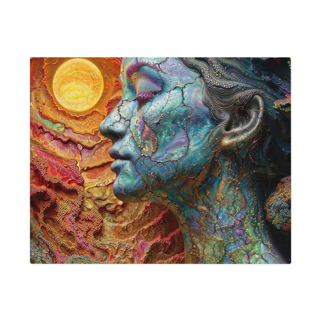 Surreal Nature Portrait - Jigsaw Puzzle (100, 252, 500, 1000 pieces) - Puzzle - g(0D·IO) - 9.6" × 8" (110 pcs) - -