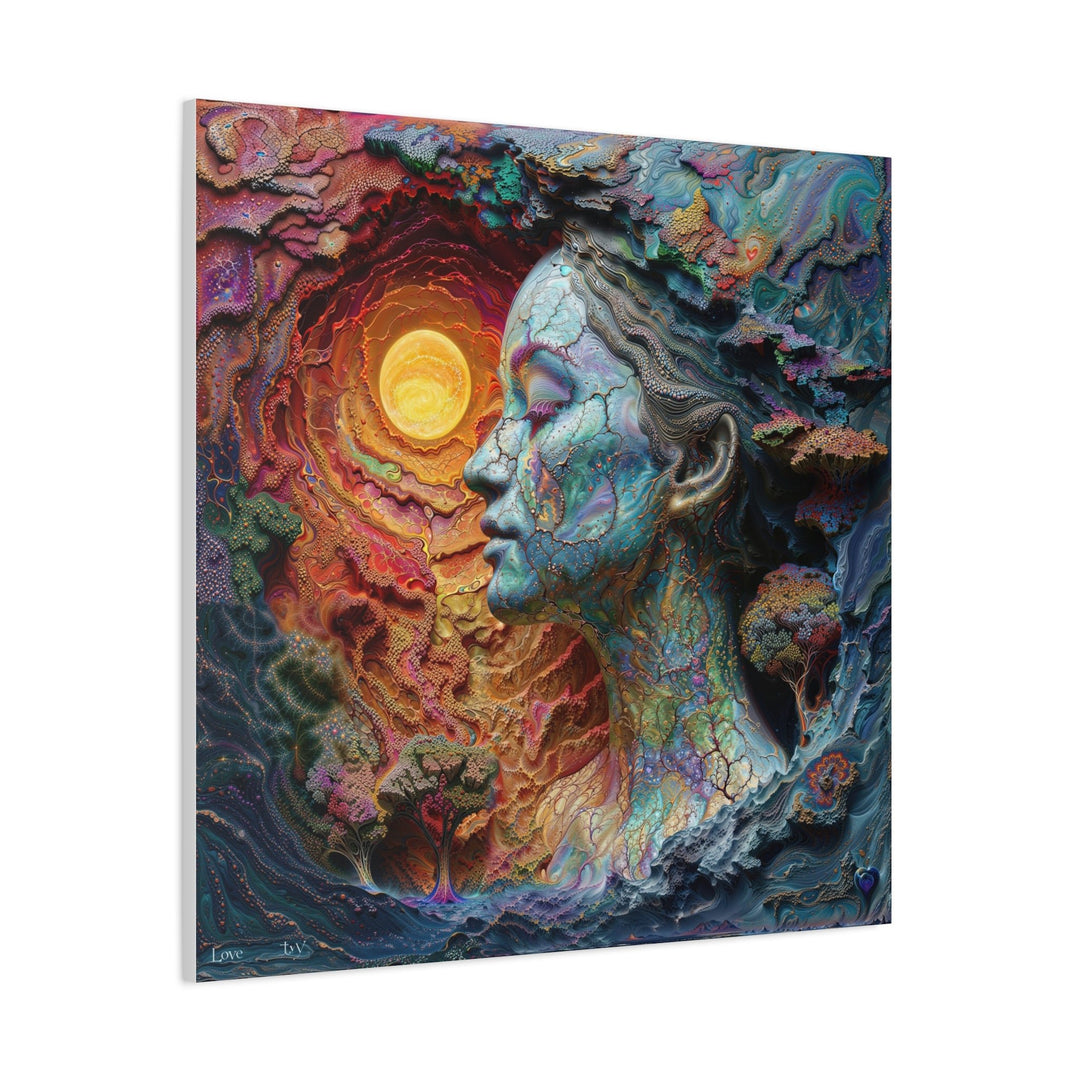 Surreal Nature Portrait - Matte Canvas Print 1.25" - Canvas - g(0D·IO) - 36" x 36" - 1.25" -