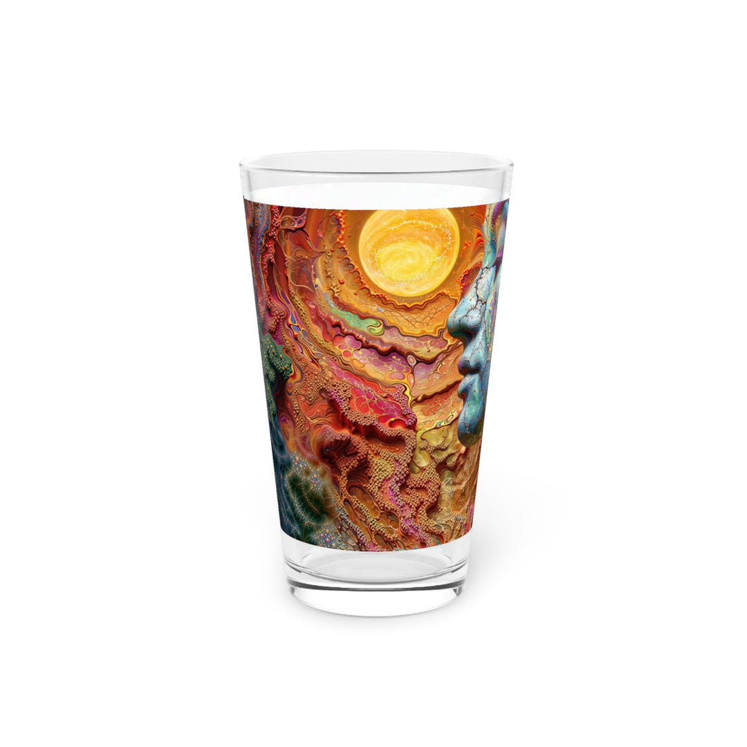 Surreal Nature Portrait - Pint Glass - Mug - g(0D·IO) - 16oz - -