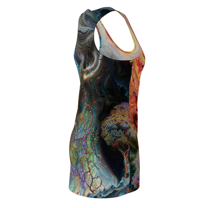 Surreal Nature Portrait - Racerback Dress - All Over Prints - g(0D·IO) - XS - -