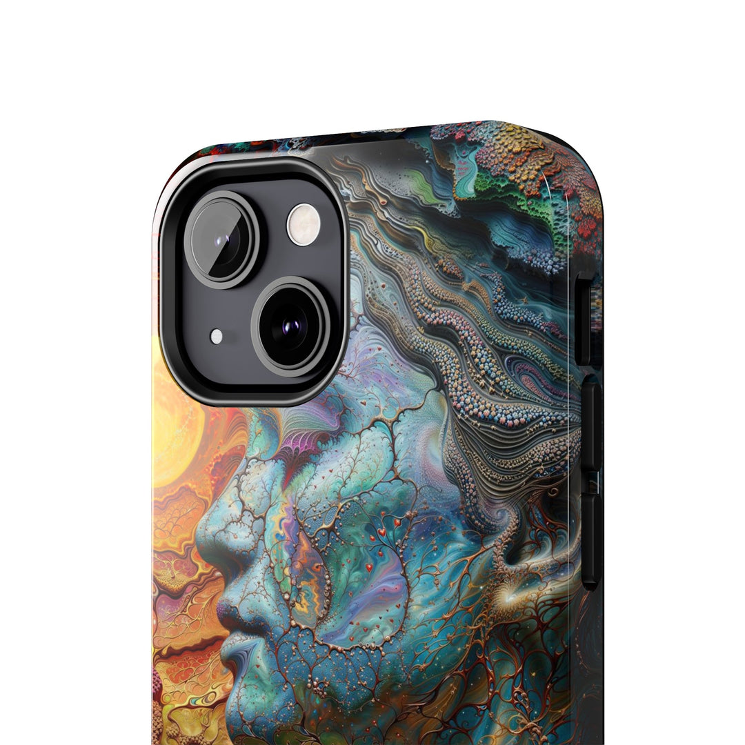 Surreal Nature Portrait - Tough Phone Case - Phone Case - g(0D·IO) - iPhone 13 Mini - -