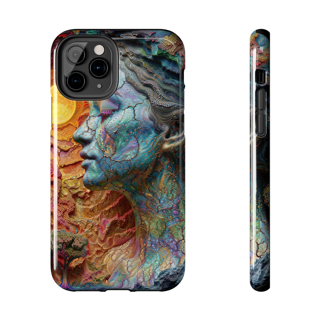 Surreal Nature Portrait - Tough Phone Case - Phone Case - g(0D·IO) - iPhone 11 Pro - -