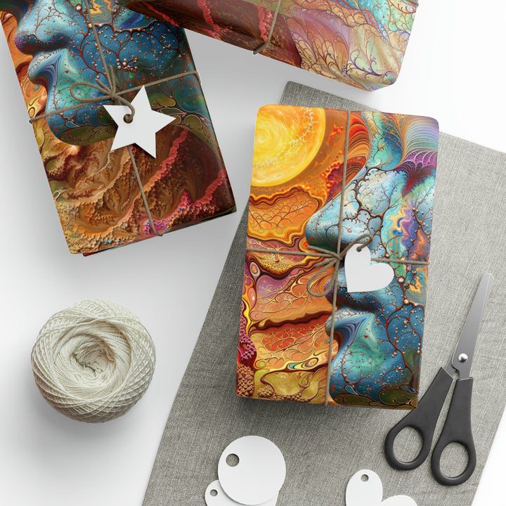 Surreal Nature Portrait - Wrapping Paper - Home Decor - g(0D·IO) - 30" x 180" - Matte -