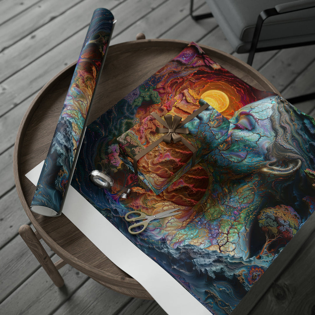 Surreal Nature Portrait - Wrapping Paper - Home Decor - g(0D·IO) - 30" x 180" - Matte -