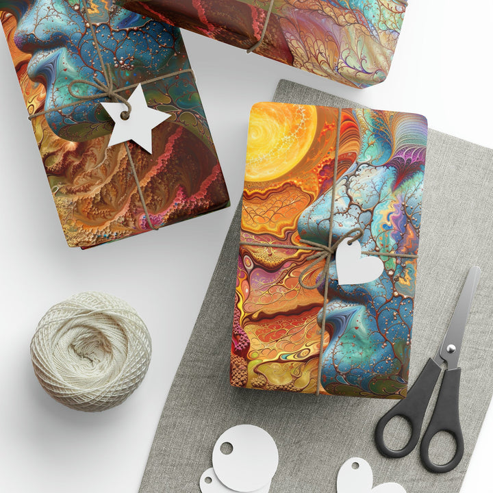 Surreal Nature Portrait - Wrapping Paper - Home Decor - g(0D·IO) - 30" x 180" - Matte -