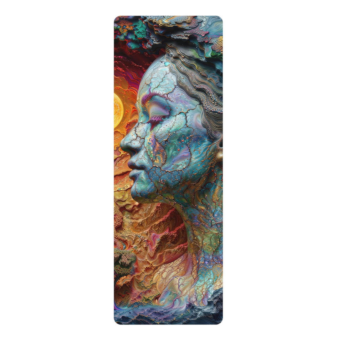 Surreal Nature Portrait - Yoga Mat - Home Decor - g(0D·IO) - 24” x 68” - -