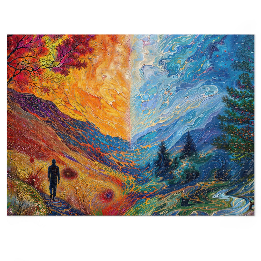 Surreal Nature's Contrast - Jigsaw Puzzle (100, 252, 500, 1000 pieces) - Puzzle - g(0D·IO) - 20.5" × 15" (500 pcs) - -