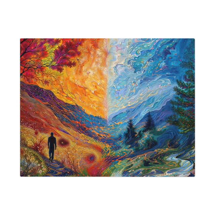 Surreal Nature's Contrast - Jigsaw Puzzle (100, 252, 500, 1000 pieces) - Puzzle - g(0D·IO) - 9.6" × 8" (110 pcs) - -