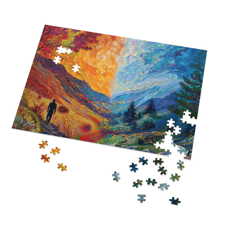 Surreal Nature's Contrast - Jigsaw Puzzle (100, 252, 500, 1000 pieces) - Puzzle - g(0D·IO) - 29.25" × 19.75" (1000 pcs) - -