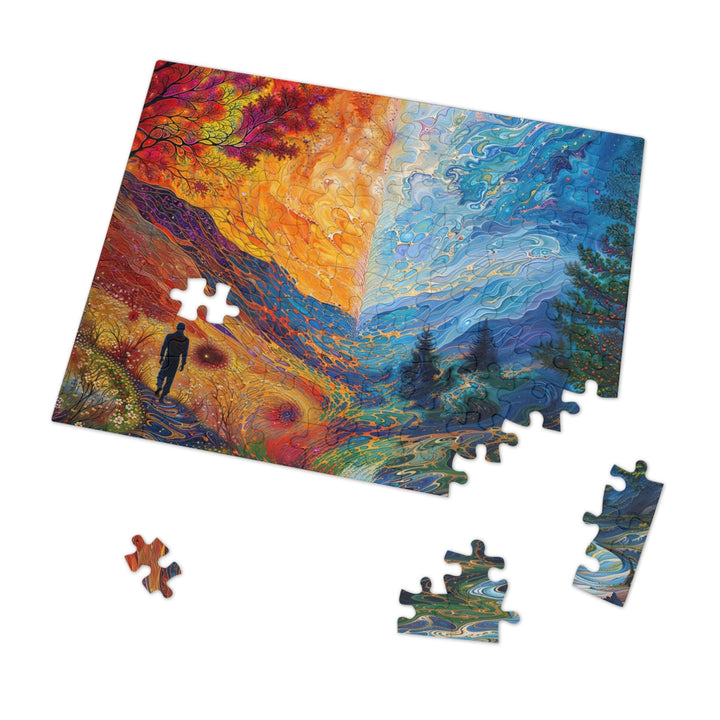 Surreal Nature's Contrast - Jigsaw Puzzle (100, 252, 500, 1000 pieces) - Puzzle - g(0D·IO) - 29.25" × 19.75" (1000 pcs) - -