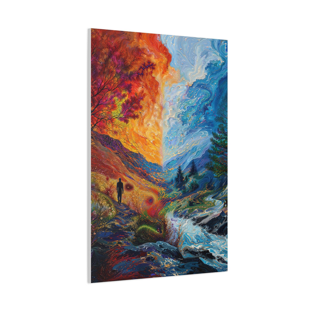 Surreal Nature's Contrast - Matte Canvas Print 1.25" - Canvas - g(0D·IO) - 36" x 36" - 1.25" -