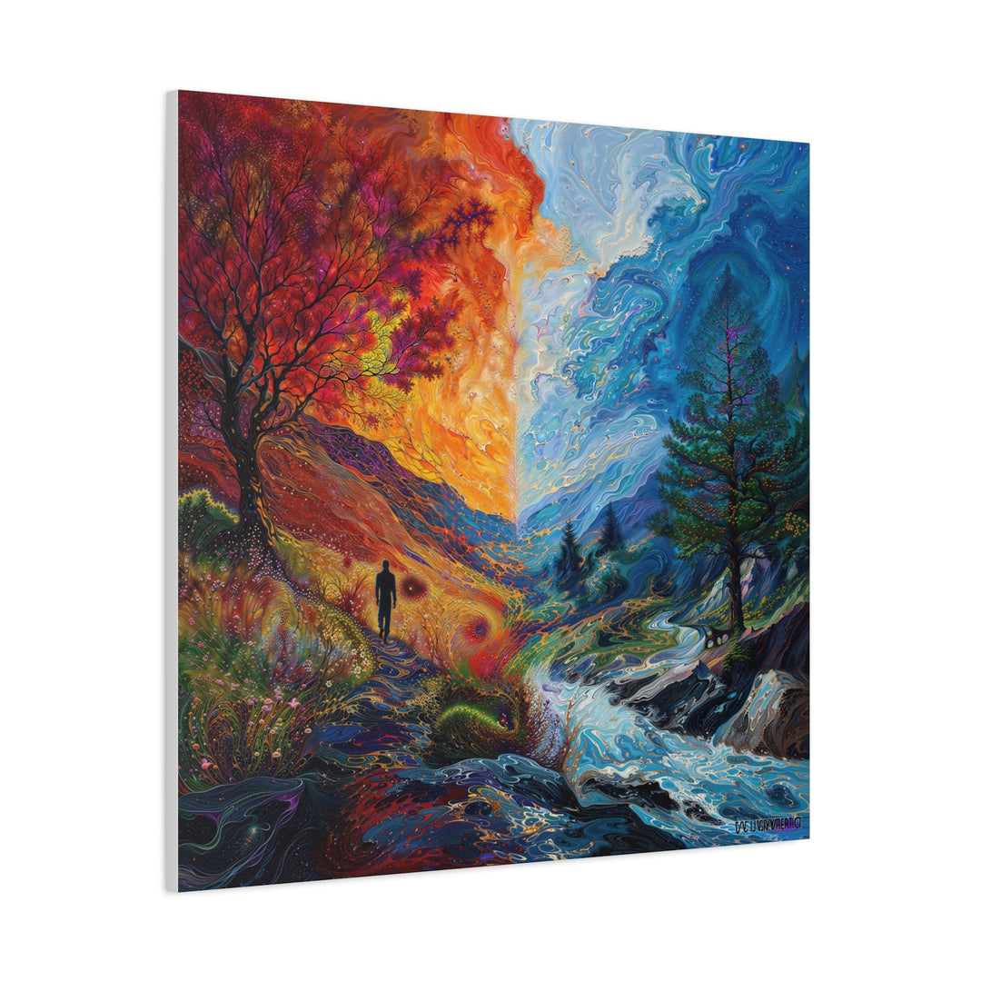 Surreal Nature's Contrast - Matte Canvas Print 1.25" - Canvas - g(0D·IO) - 36" x 36" - 1.25" -