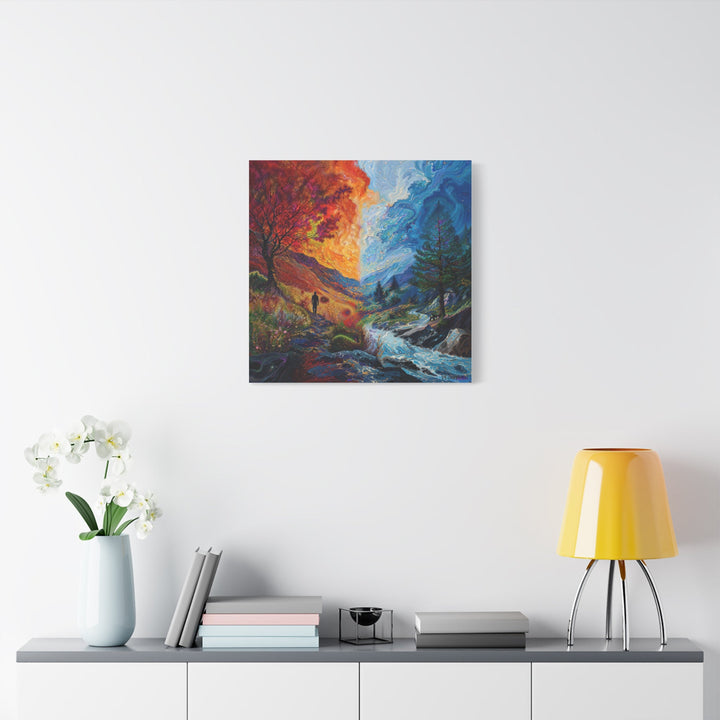 Surreal Nature's Contrast - Matte Canvas Print 1.25" - Canvas - g(0D·IO) - 36" x 36" - 1.25" -