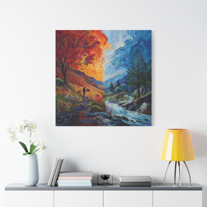 Surreal Nature's Contrast - Matte Canvas Print 1.25" - Canvas - g(0D·IO) - 36" x 36" - 1.25" -