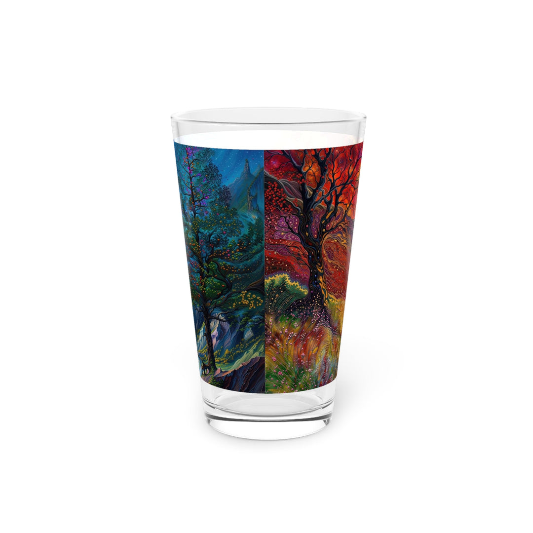 Surreal Nature's Contrast - Pint Glass - Mug - g(0D·IO) - 16oz - -