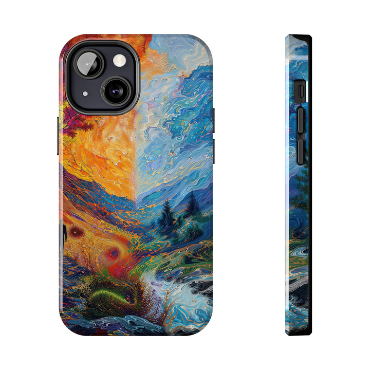 Surreal Nature's Contrast - Tough Phone Case - Phone Case - g(0D·IO) - iPhone 13 Mini - -