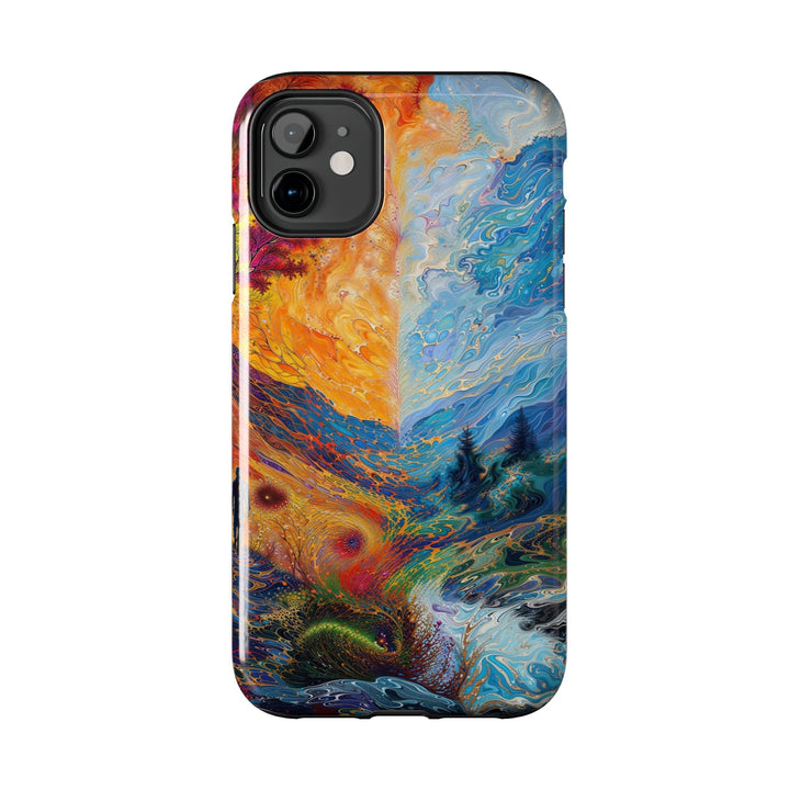 Surreal Nature's Contrast - Tough Phone Case - Phone Case - g(0D·IO) - iPhone 13 Mini - -