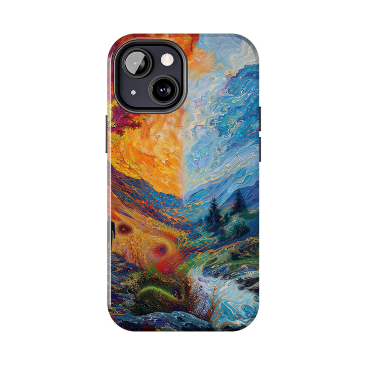 Surreal Nature's Contrast - Tough Phone Case - Phone Case - g(0D·IO) - iPhone 13 Mini - -