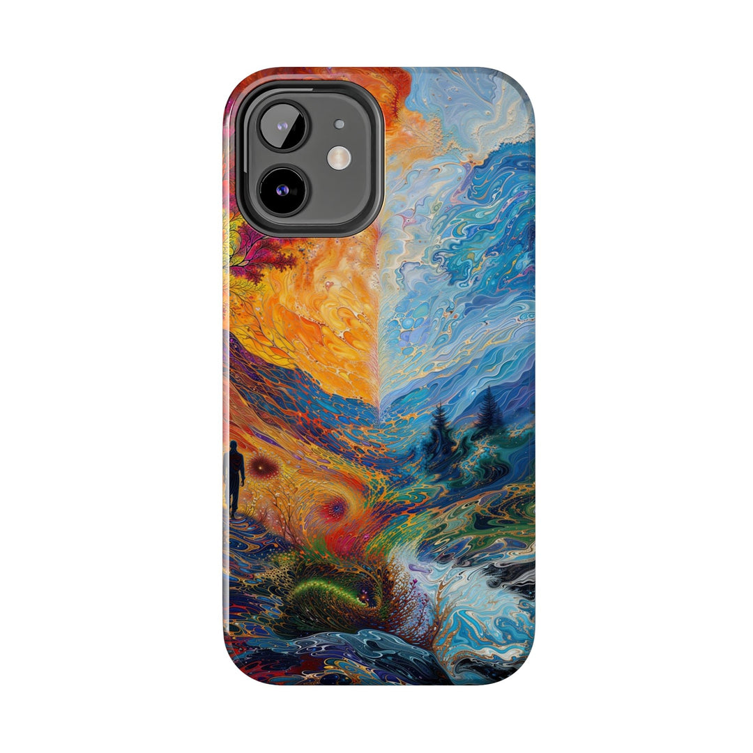 Surreal Nature's Contrast - Tough Phone Case - Phone Case - g(0D·IO) - iPhone 13 Mini - -