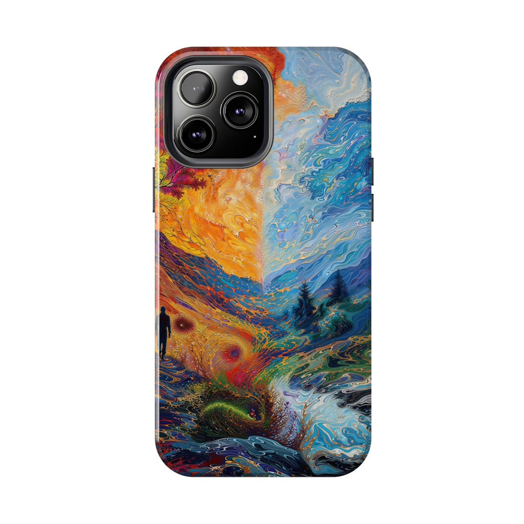 Surreal Nature's Contrast - Tough Phone Case - Phone Case - g(0D·IO) - iPhone 13 Mini - -