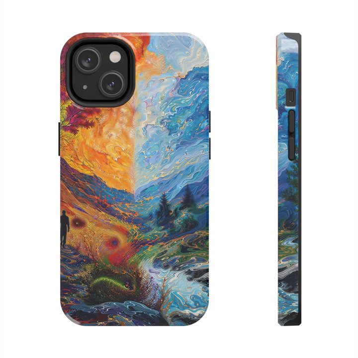 Surreal Nature's Contrast - Tough Phone Case - Phone Case - g(0D·IO) - iPhone 14 - -