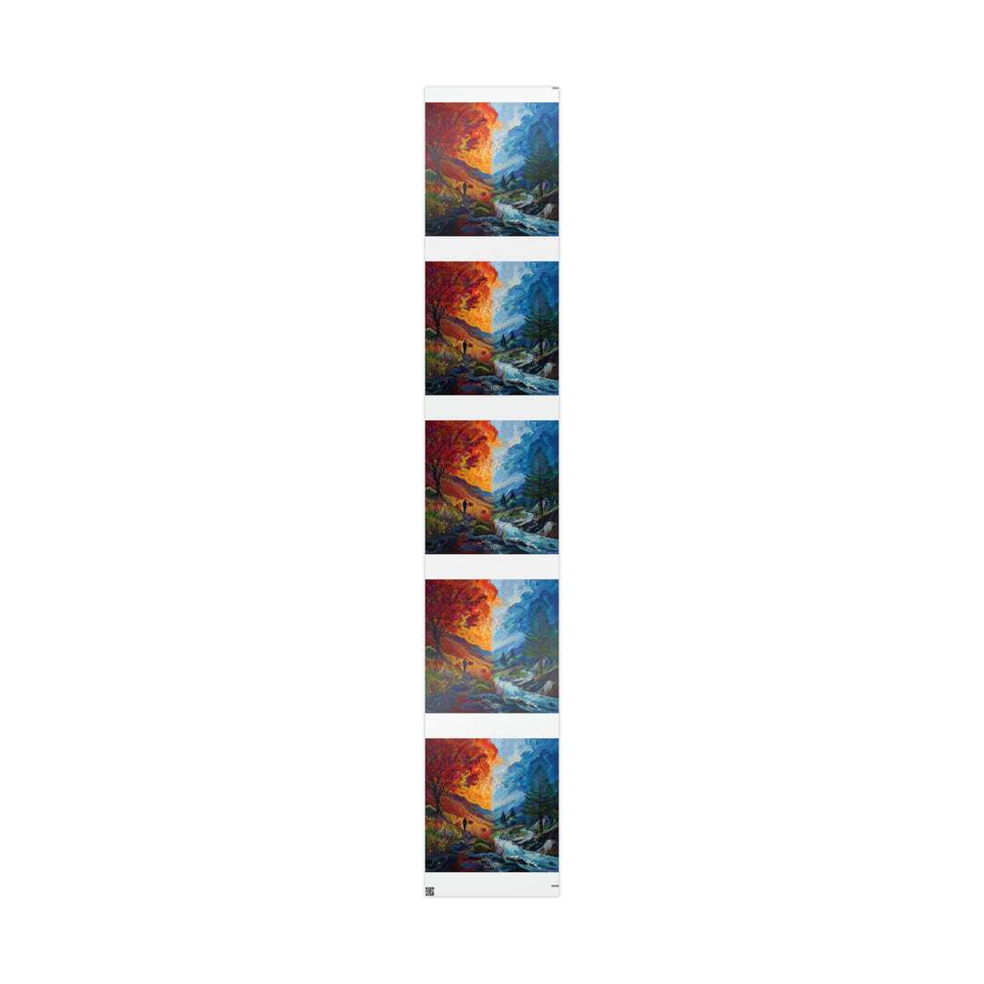 Surreal Nature's Contrast - Wrapping Paper - Home Decor - g(0D·IO) - 30" x 180" - Glossy -