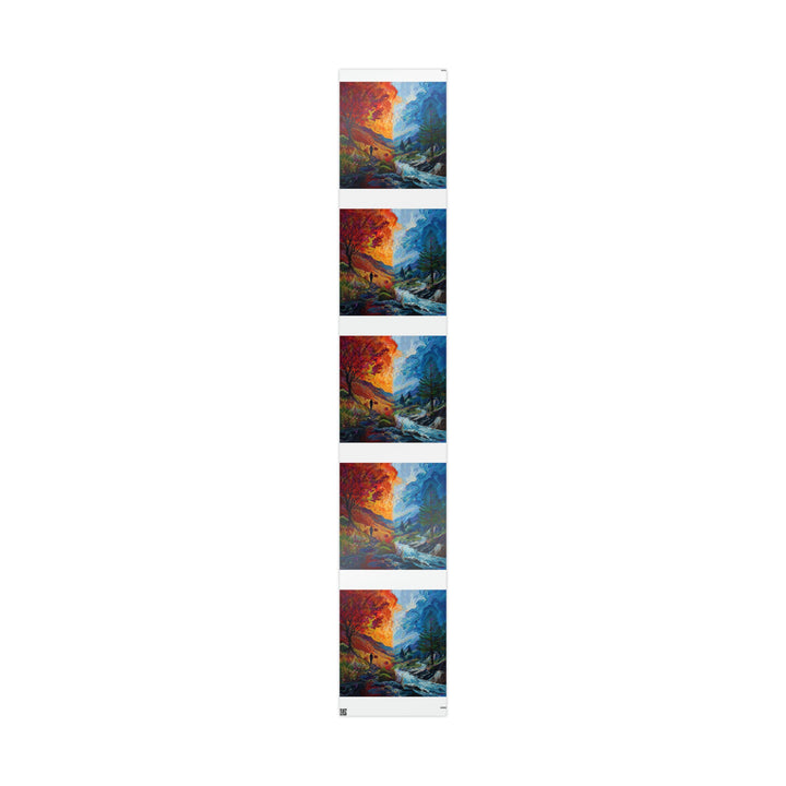 Surreal Nature's Contrast - Wrapping Paper - Home Decor - g(0D·IO) - 30" x 180" - Glossy -