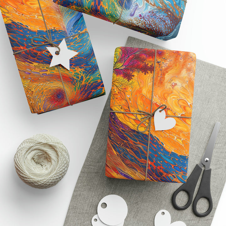 Surreal Nature's Contrast - Wrapping Paper - Home Decor - g(0D·IO) - 30" x 180" - Matte -