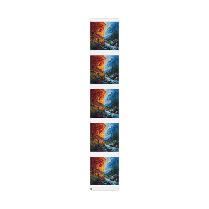 Surreal Nature's Contrast - Wrapping Paper - Home Decor - g(0D·IO) - 30" x 180" - Matte -