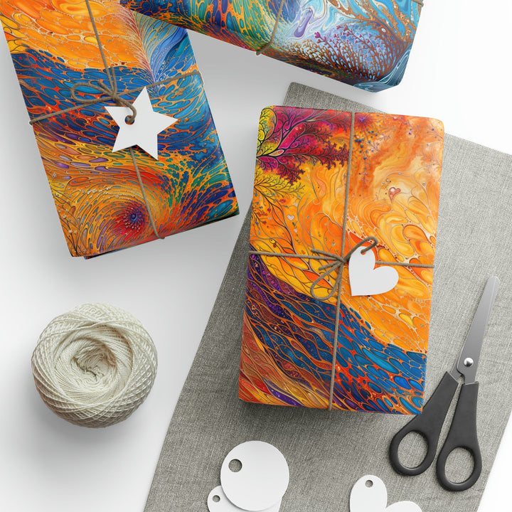 Surreal Nature's Contrast - Wrapping Paper - Home Decor - g(0D·IO) - 30" x 180" - Matte -