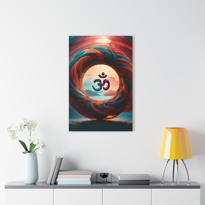 Surreal Om Vortex - Acrylic Prints (French Cleat Hanging) - Home Decor - g(0D·IO) - 24" x 36" (Vertical) - 0.25'' -