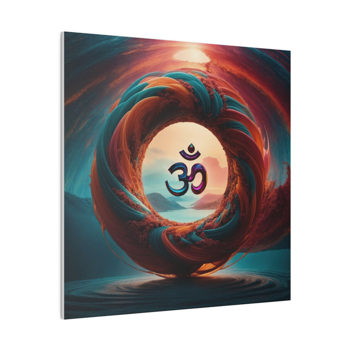 Surreal Om Vortex - Matte Canvas - Canvas - g(0D·IO) - 32" x 32" (Square) - 0.75'' -