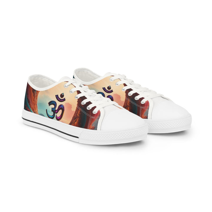 Surreal Om Vortex - Men's Lowtop Sneakers - Shoes - g(0D·IO) - US 5 - White sole -