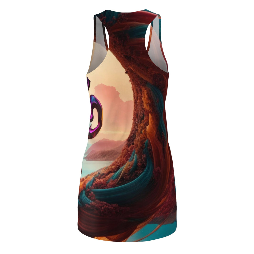 Surreal Om Vortex - Racerback Dress - All Over Prints - g(0D·IO) - XS - -