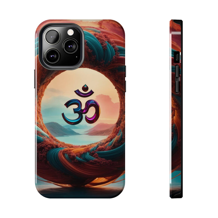 Surreal Om Vortex - Tough Phone Case - Phone Case - g(0D·IO) - iPhone 13 Pro Max - -