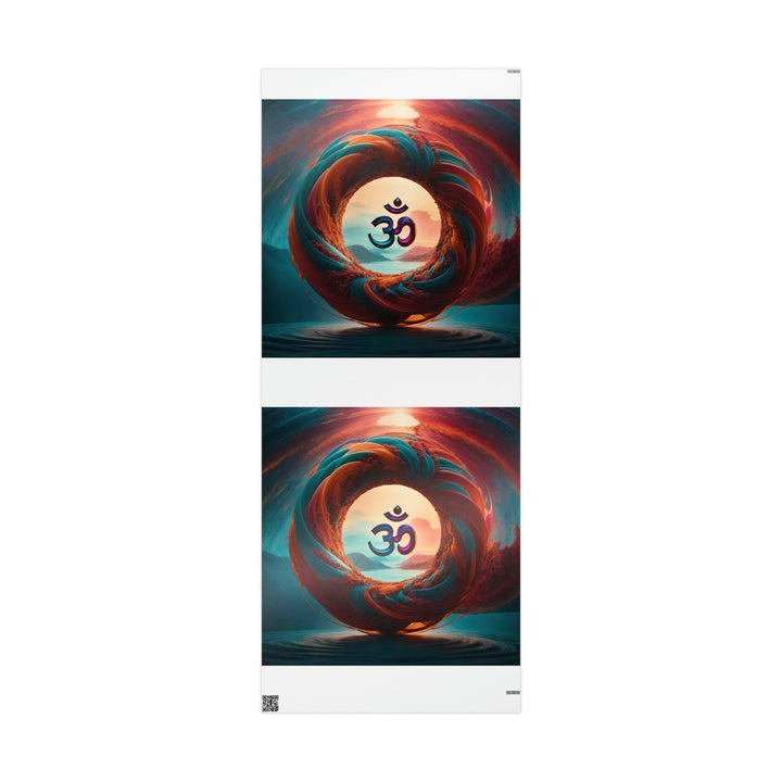 Surreal Om Vortex - Wrapping Paper - Home Decor - g(0D·IO) - 30'' x 72'' - Glossy -