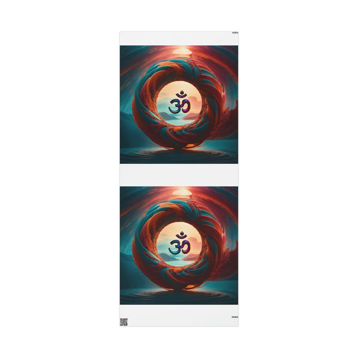 Surreal Om Vortex - Wrapping Paper - Home Decor - g(0D·IO) - 30'' x 72'' - Matte -