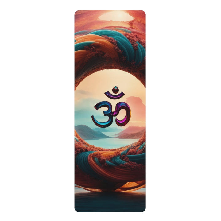 Surreal Om Vortex - Yoga Mat - Home Decor - g(0D·IO) - 24” x 68” - -